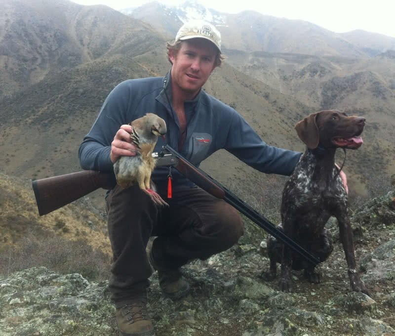 AJ and Teal - Partridge hunting
